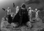 Darth Vader & stormtroopers