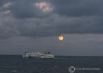 Wolf supermoon, nearing Holyhead 2