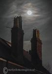 Chimneys in moonlight 