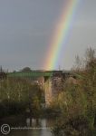 Leftwich viaduct rainbow 2