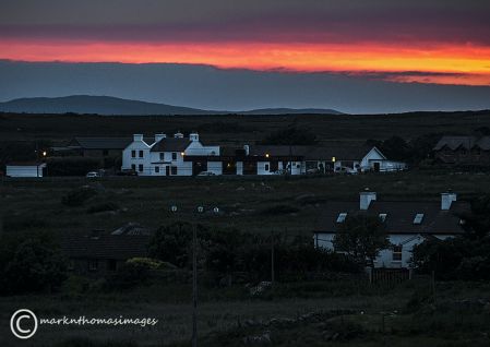 Sunset over Sweeney's