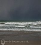 Dawn - Castlerock Strand, Dec 2014. Storm