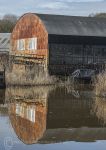 Boatyard reflections  1