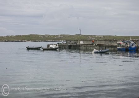 Aughrus Pier - high water