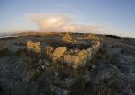 ruins at sunrise