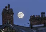 Moon & chimneys