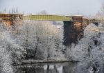 Northwich viaduct - winter sun